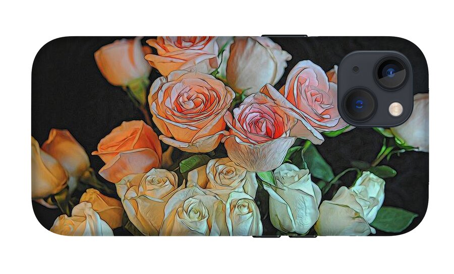 Pink and White Roses Collection 5 - Phone Case