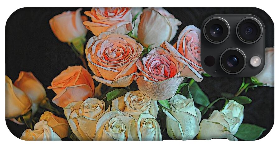 Pink and White Roses Collection 5 - Phone Case