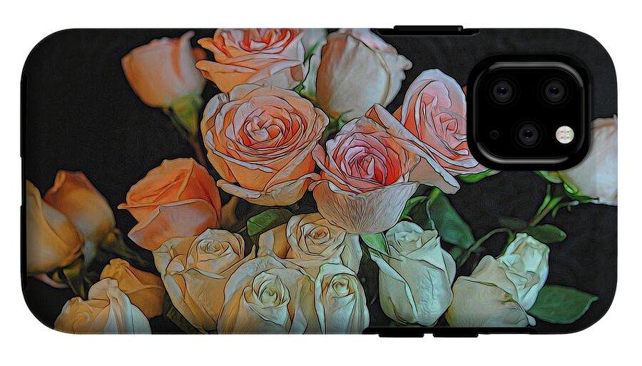 Pink and White Roses Collection 5 - Phone Case