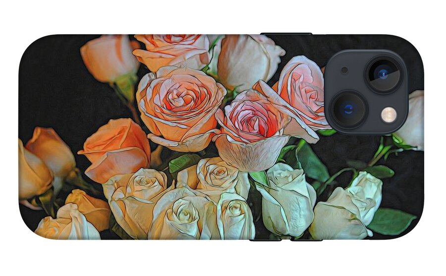 Pink and White Roses Collection 5 - Phone Case