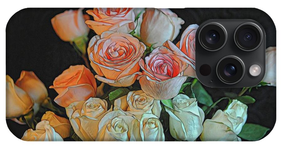 Pink and White Roses Collection 5 - Phone Case
