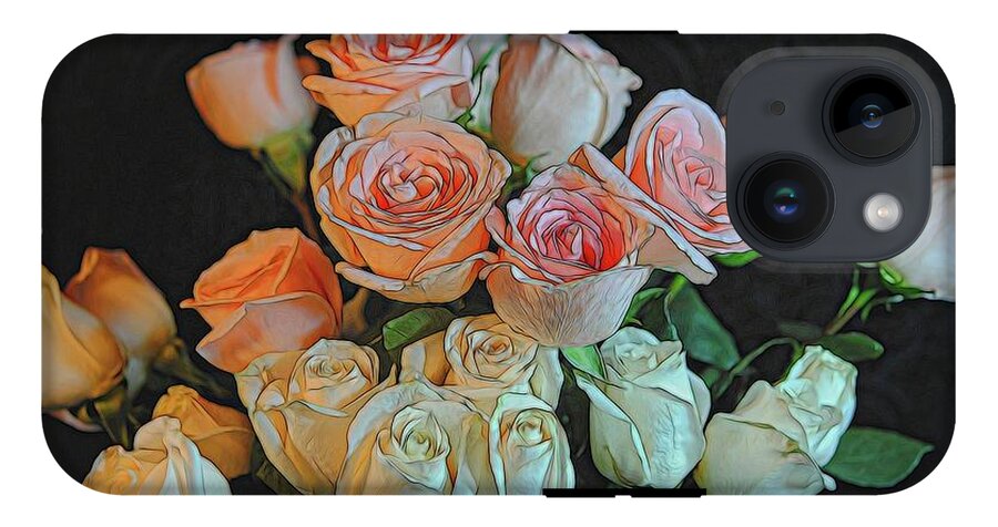 Pink and White Roses Collection 5 - Phone Case