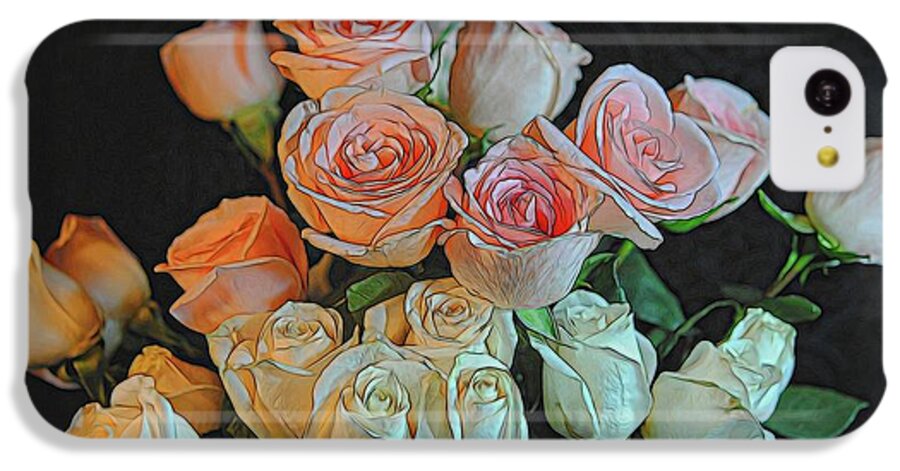 Pink and White Roses Collection 5 - Phone Case