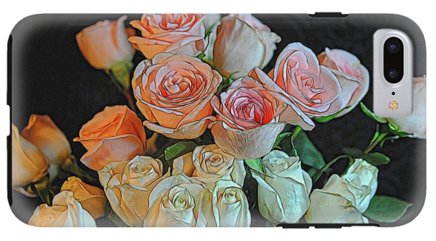 Pink and White Roses Collection 5 - Phone Case