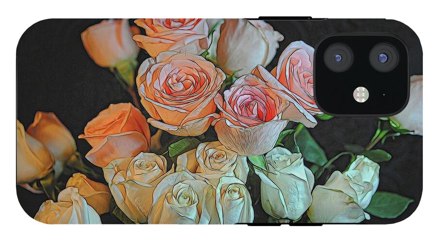 Pink and White Roses Collection 5 - Phone Case