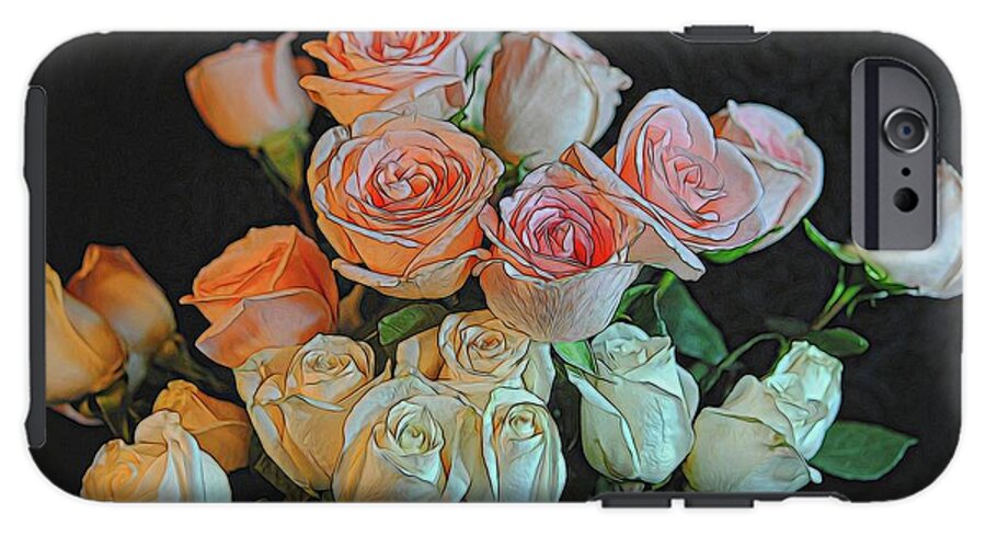 Pink and White Roses Collection 5 - Phone Case