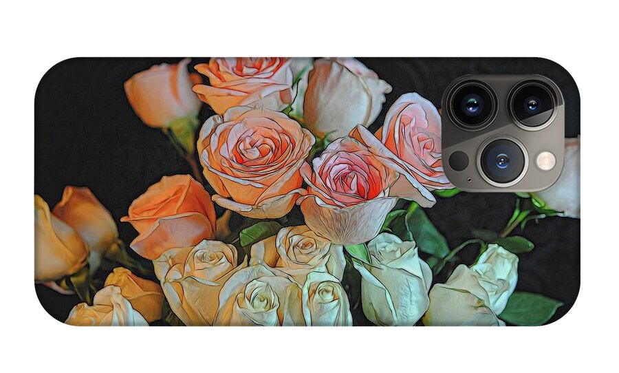 Pink and White Roses Collection 5 - Phone Case