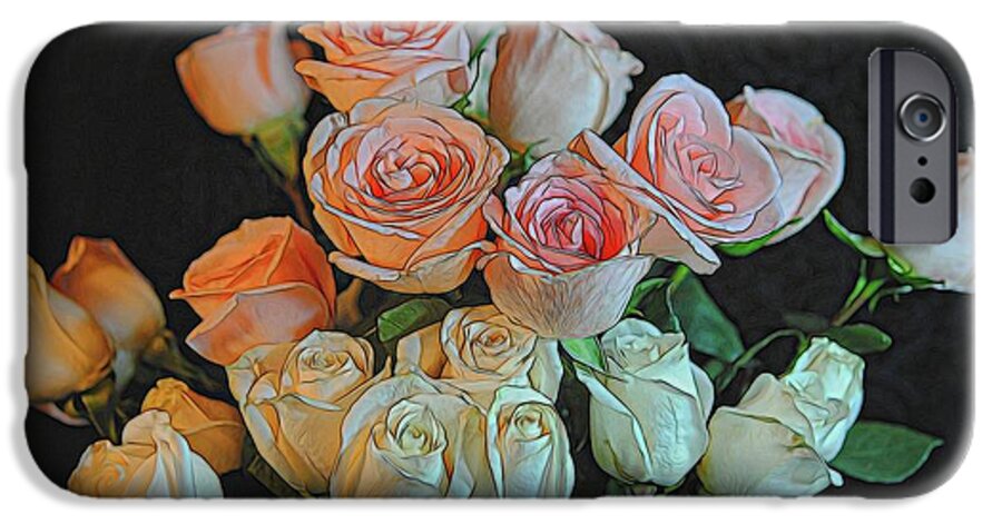Pink and White Roses Collection 5 - Phone Case