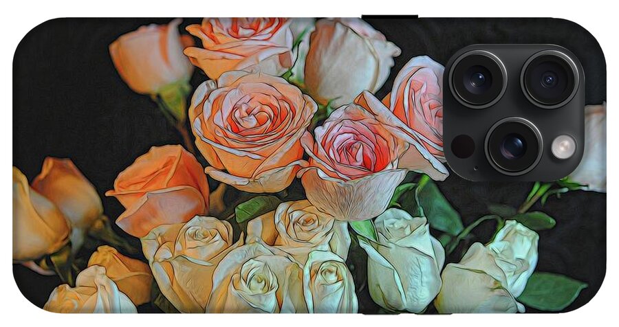 Pink and White Roses Collection 5 - Phone Case