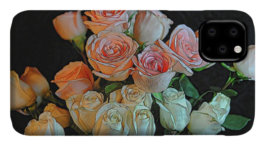 Pink and White Roses Collection 5 - Phone Case