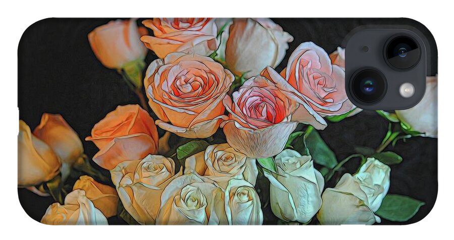 Pink and White Roses Collection 5 - Phone Case