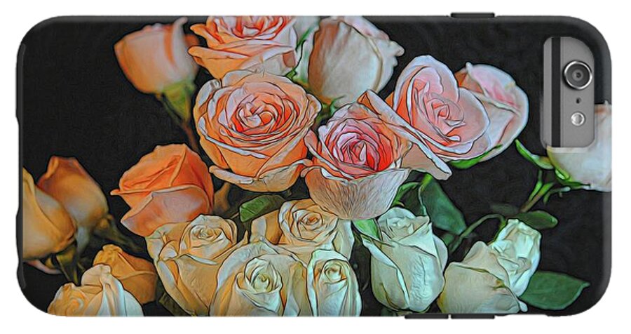 Pink and White Roses Collection 5 - Phone Case