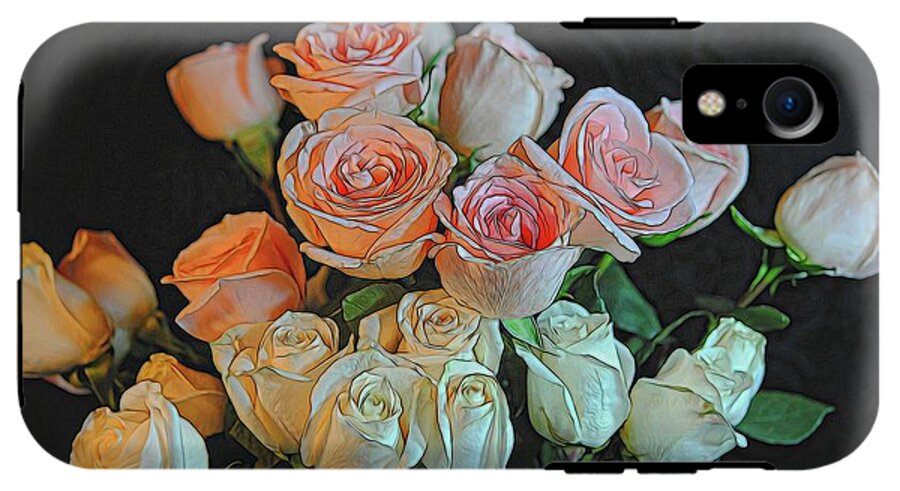 Pink and White Roses Collection 5 - Phone Case