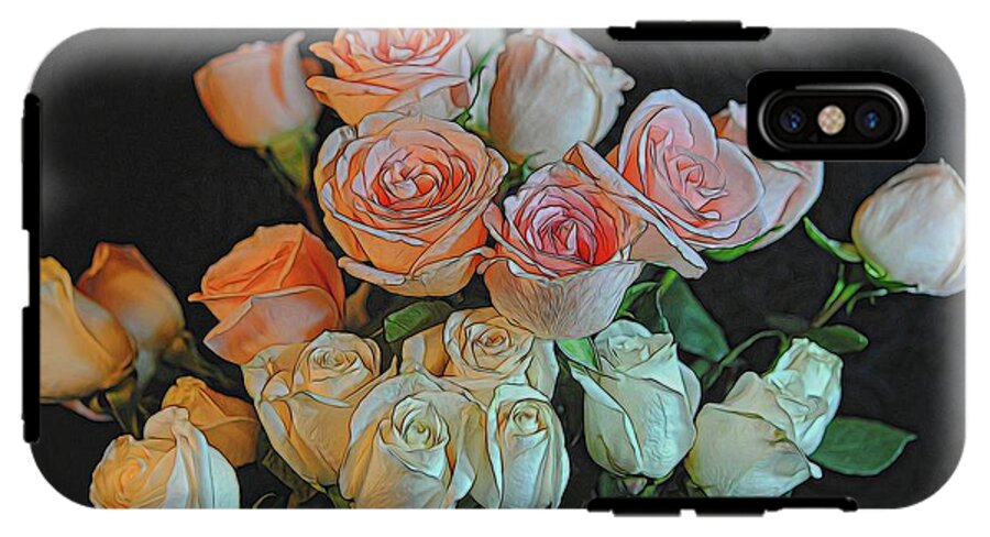 Pink and White Roses Collection 5 - Phone Case