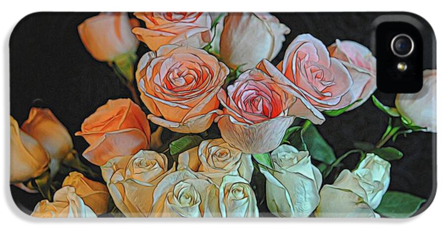 Pink and White Roses Collection 5 - Phone Case