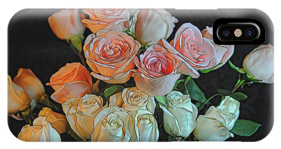 Pink and White Roses Collection 5 - Phone Case