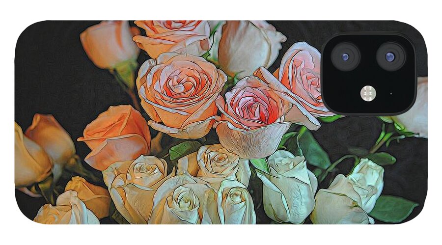 Pink and White Roses Collection 5 - Phone Case
