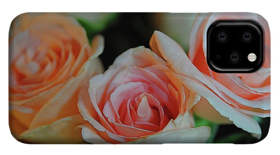 Pink and White Roses Collection 7 - Phone Case
