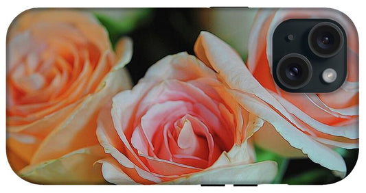 Pink and White Roses Collection 7 - Phone Case