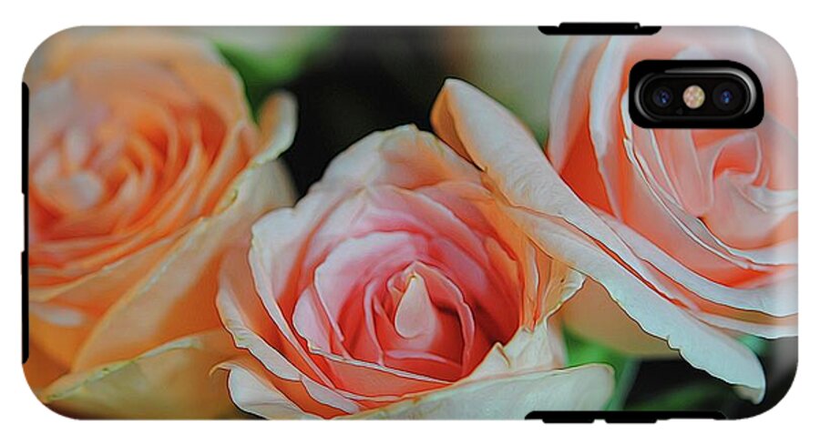 Pink and White Roses Collection 7 - Phone Case