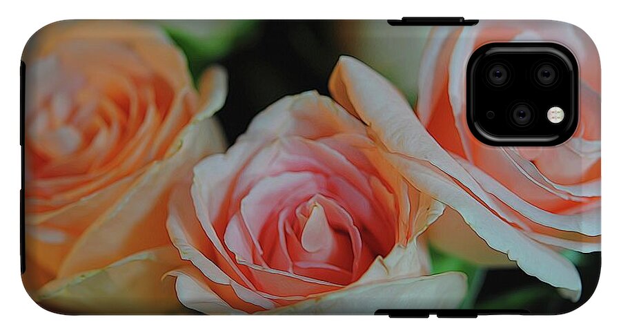 Pink and White Roses Collection 7 - Phone Case