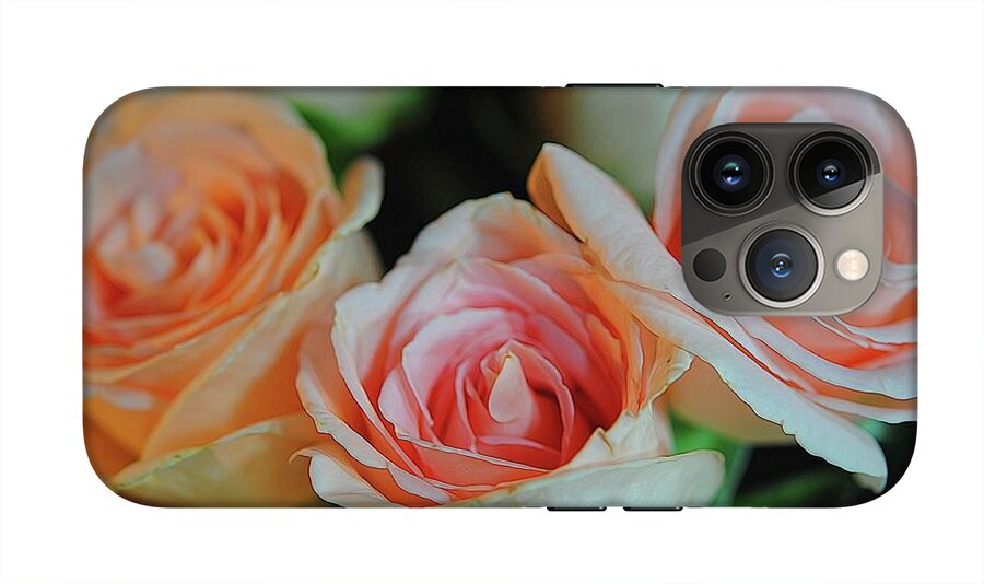 Pink and White Roses Collection 7 - Phone Case