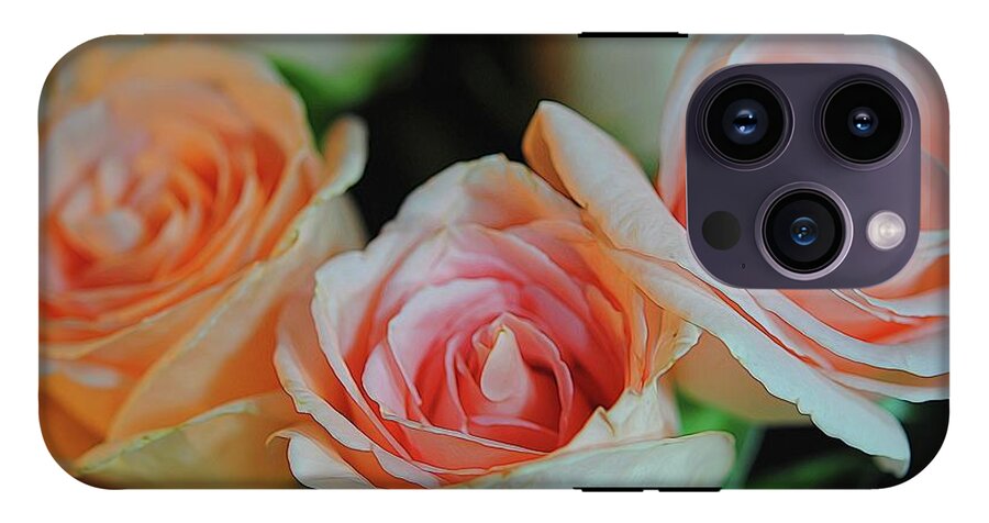 Pink and White Roses Collection 7 - Phone Case