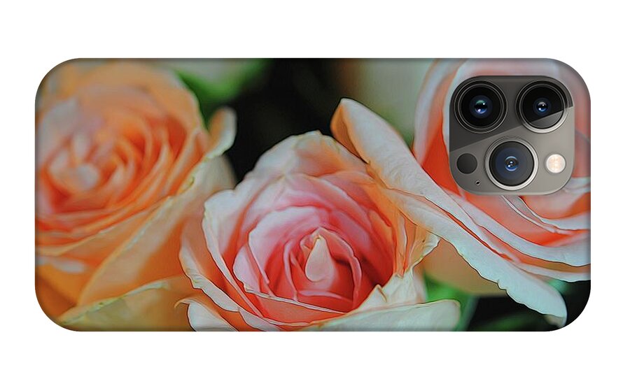 Pink and White Roses Collection 7 - Phone Case