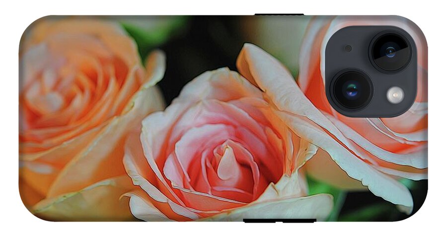 Pink and White Roses Collection 7 - Phone Case