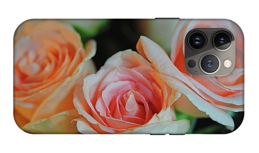 Pink and White Roses Collection 7 - Phone Case