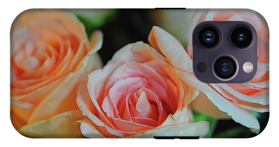 Pink and White Roses Collection 7 - Phone Case