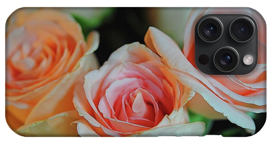 Pink and White Roses Collection 7 - Phone Case