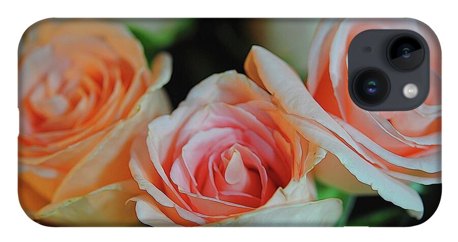 Pink and White Roses Collection 7 - Phone Case