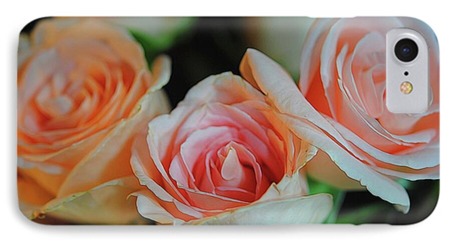 Pink and White Roses Collection 7 - Phone Case