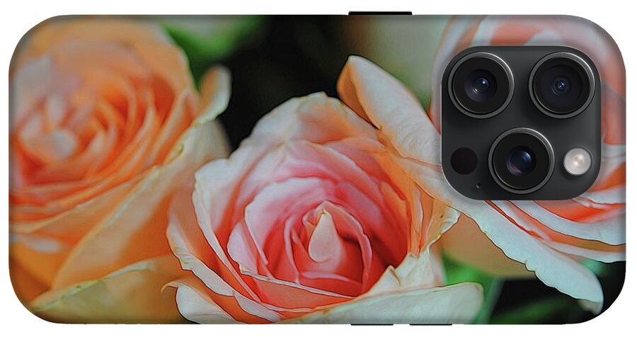 Pink and White Roses Collection 7 - Phone Case