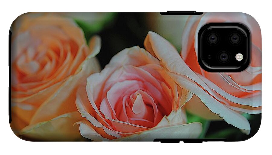 Pink and White Roses Collection 7 - Phone Case