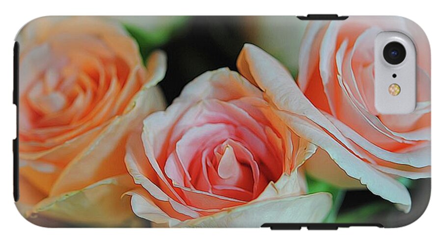 Pink and White Roses Collection 7 - Phone Case