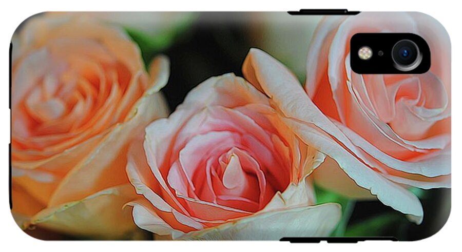 Pink and White Roses Collection 7 - Phone Case