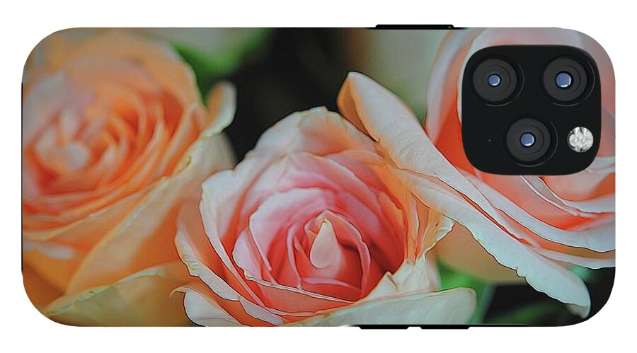 Pink and White Roses Collection 7 - Phone Case