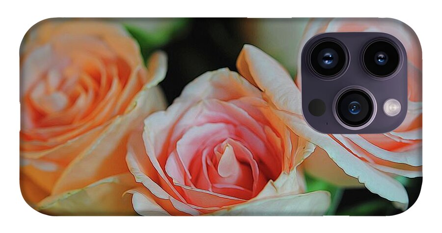 Pink and White Roses Collection 7 - Phone Case