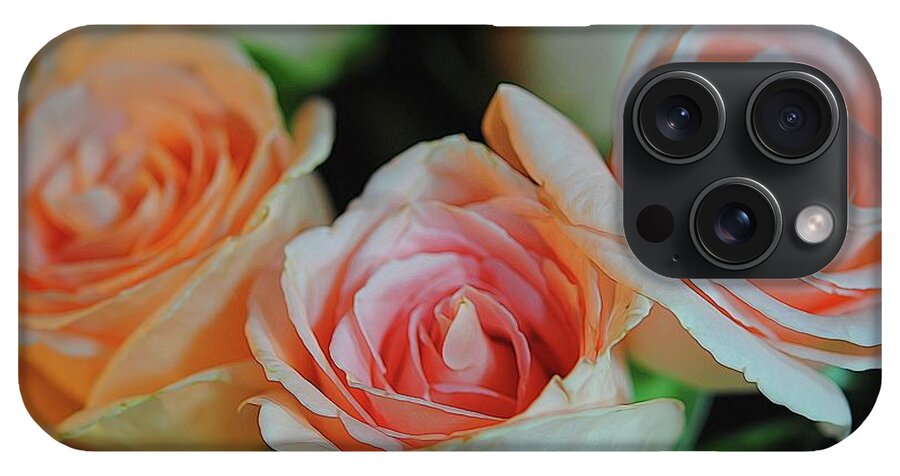 Pink and White Roses Collection 7 - Phone Case