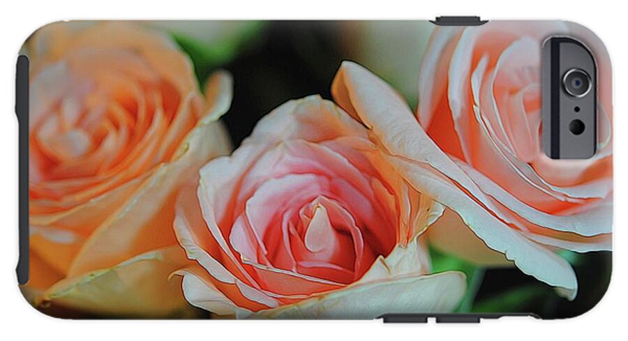 Pink and White Roses Collection 7 - Phone Case