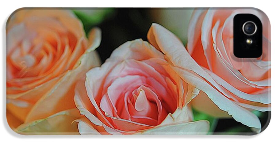 Pink and White Roses Collection 7 - Phone Case