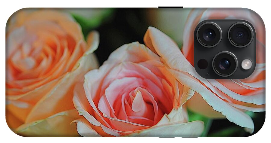 Pink and White Roses Collection 7 - Phone Case