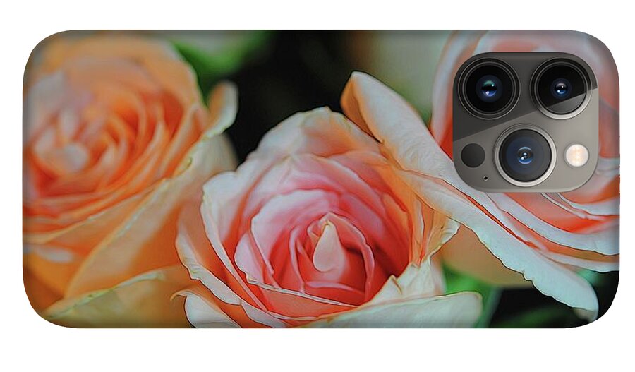 Pink and White Roses Collection 7 - Phone Case