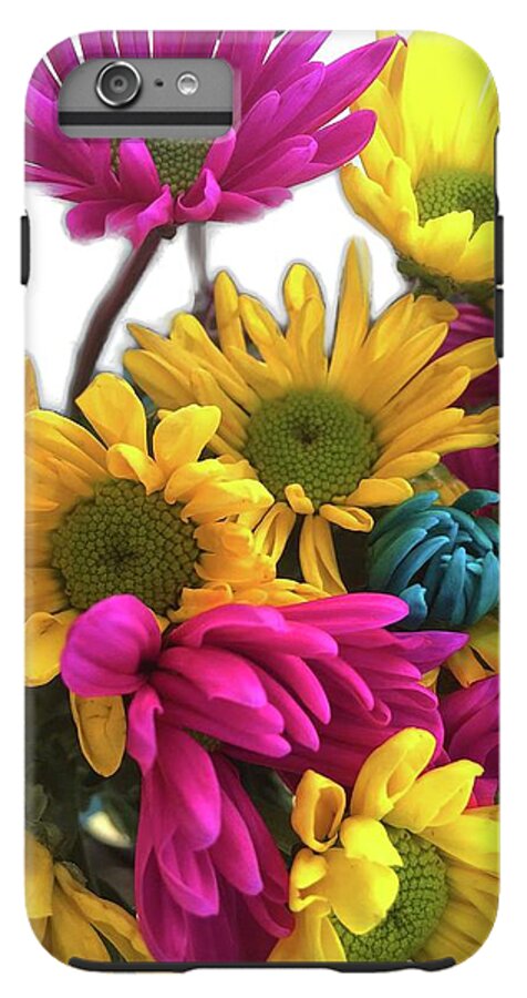 Pink and Yellow Daisies - Phone Case