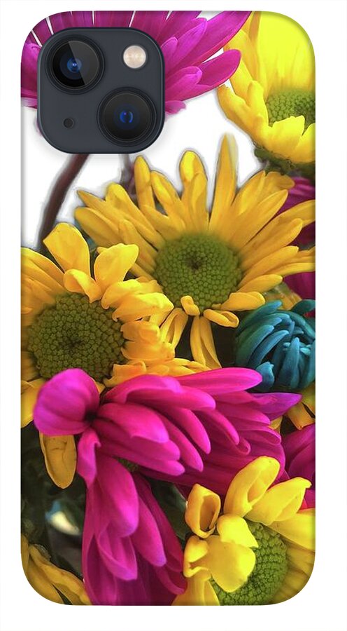 Pink and Yellow Daisies - Phone Case