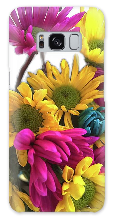 Pink and Yellow Daisies - Phone Case