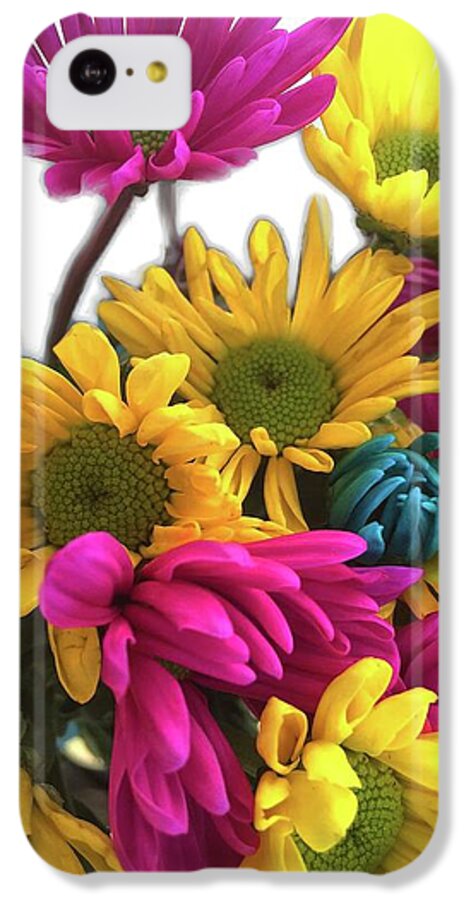 Pink and Yellow Daisies - Phone Case