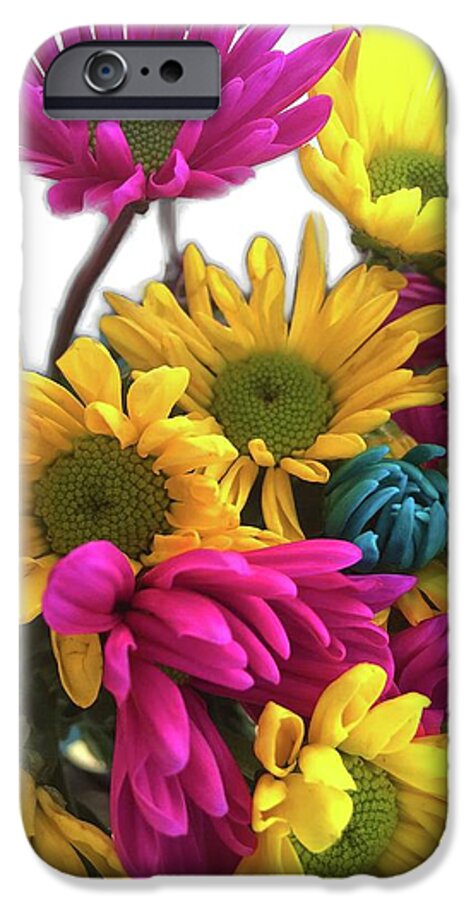 Pink and Yellow Daisies - Phone Case